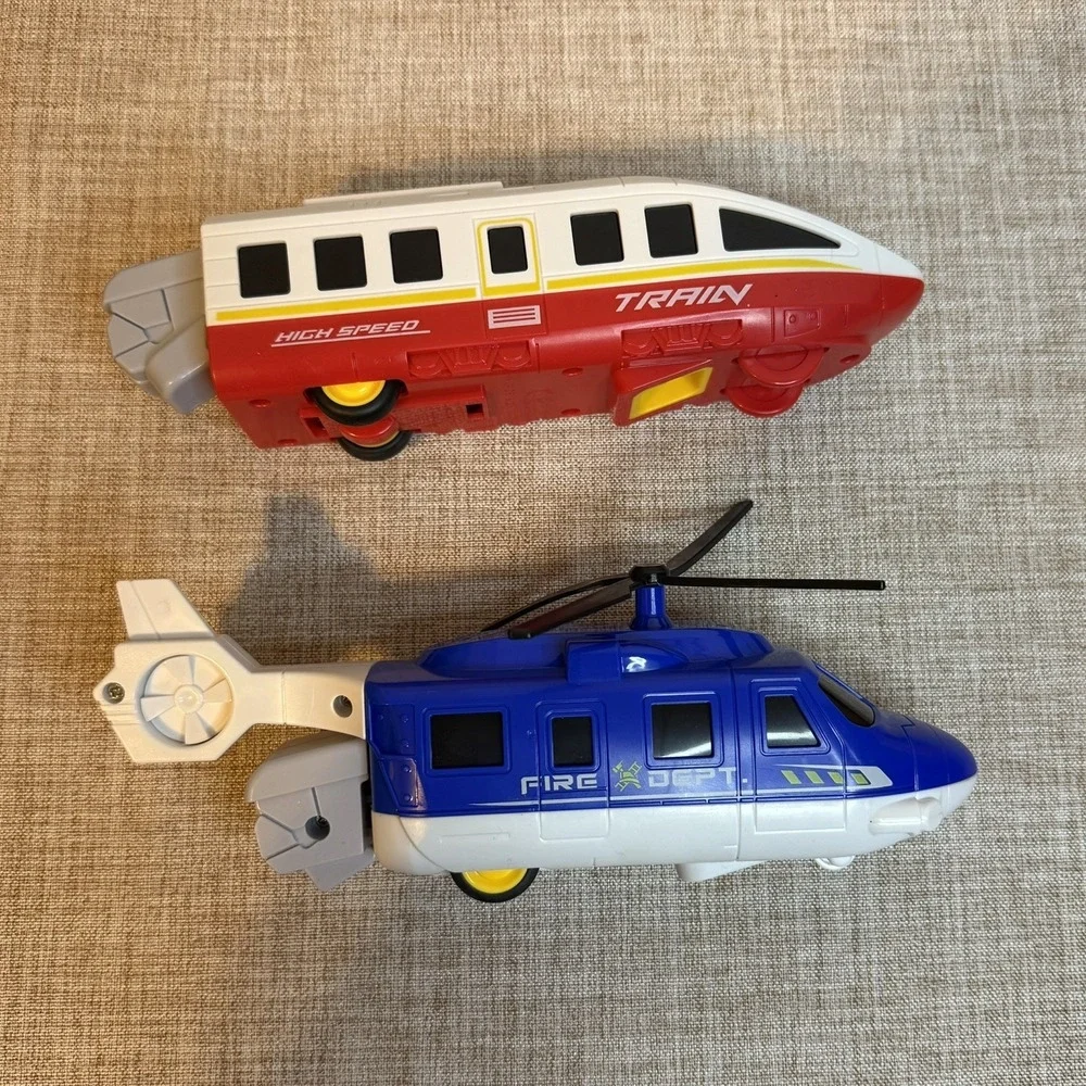 Mori Takk Robot Friction‎ Power Car 5 in 1 Transformer Toy New Damaged Box